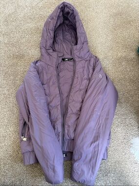 The North Face Lilac Hooded Kids Puffer Jacket